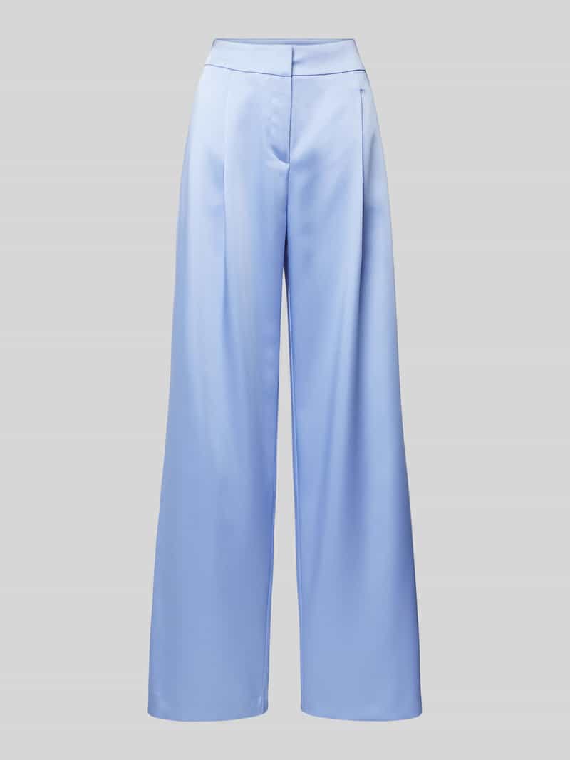 Jake*s Cocktail Wide leg bandplooibroek met steekzakken