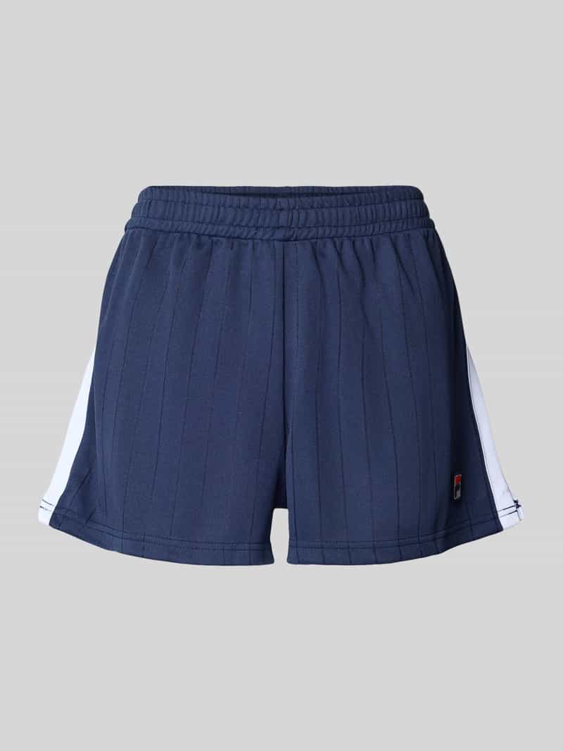 Fila Regular fit korte broek met logobadge model 'LINCE'