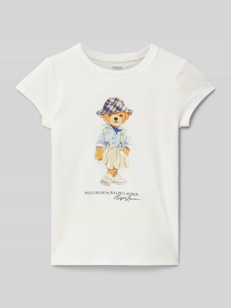 Polo Ralph Lauren Kids T-shirt met motief- en labelprint
