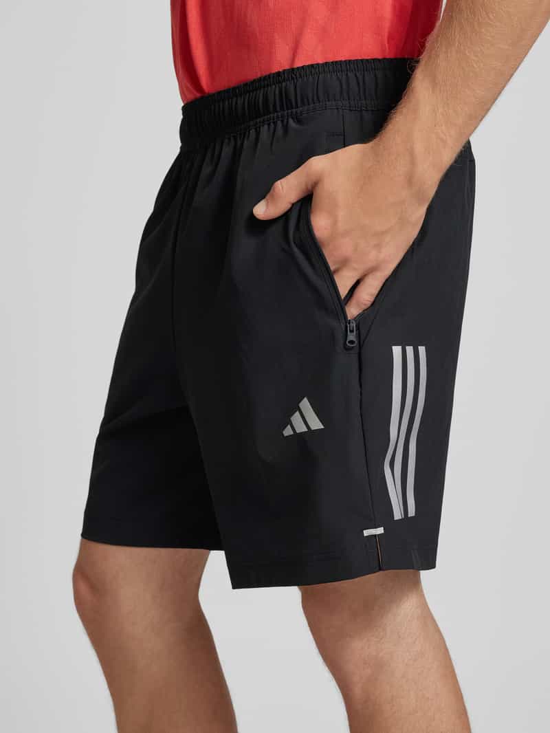 Adidas Training Korte regular fit broek met logoprint