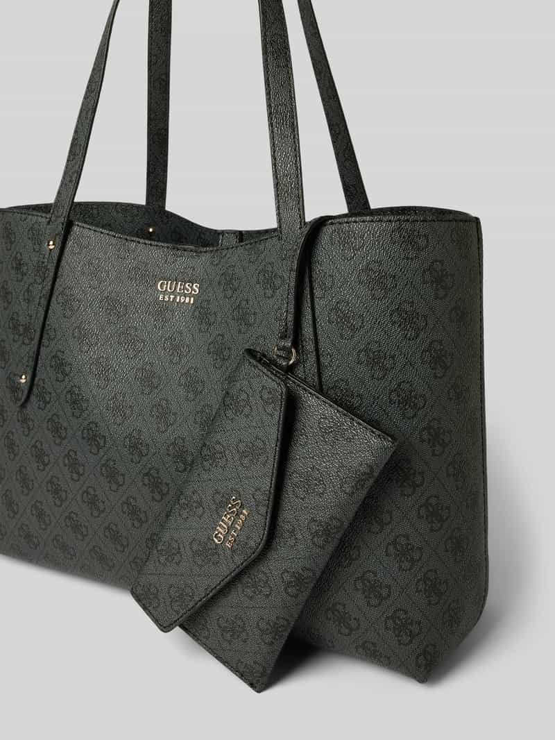 Guess 3-in-1-handtas met logomotief model 'BRENTON'