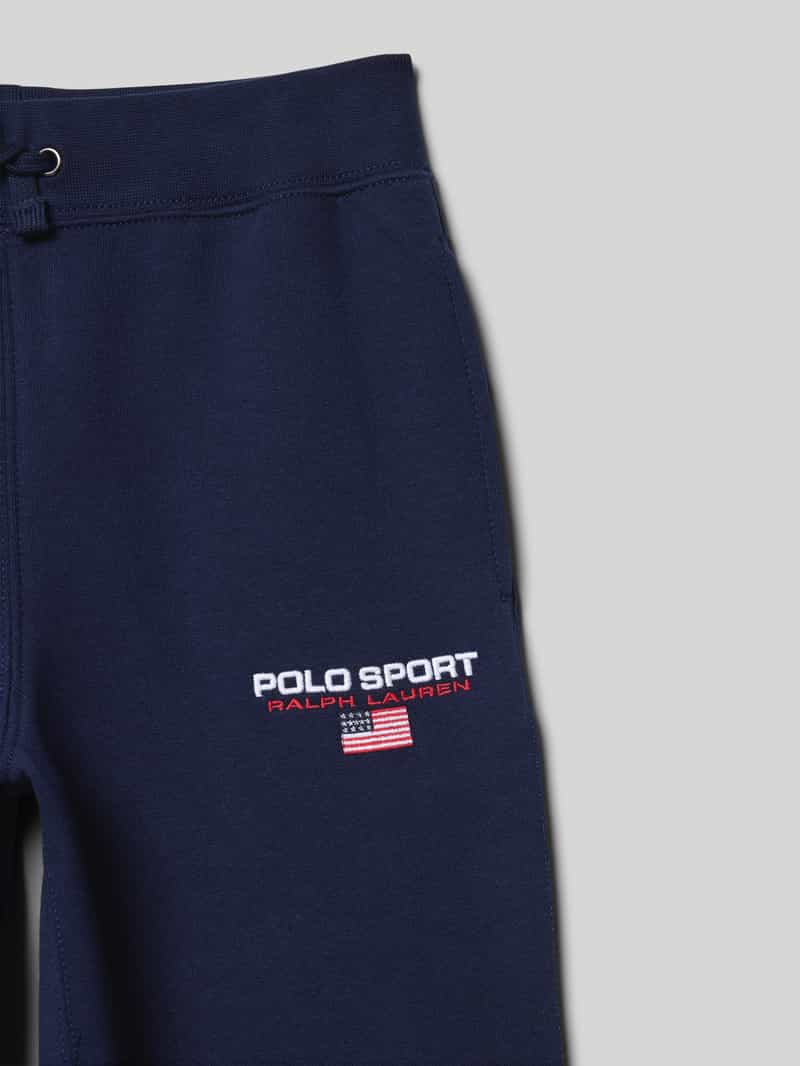 Polo Sport Regular fit sweatpants met labelstitching