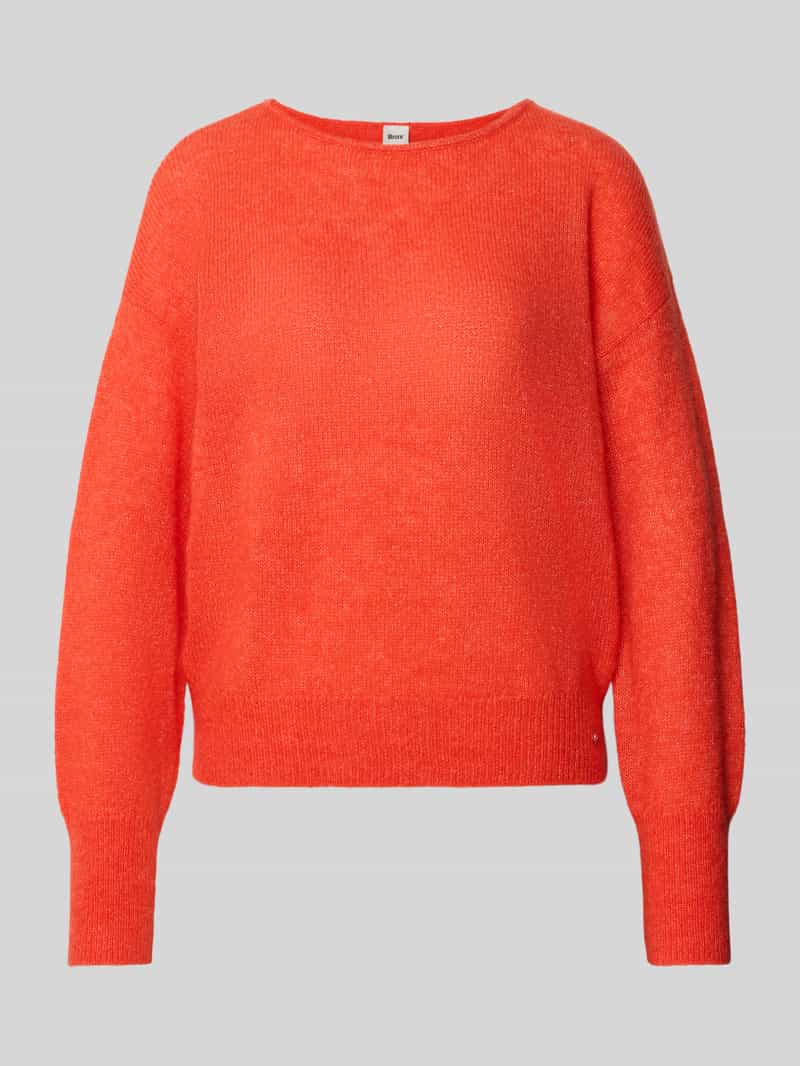 BRAX Gebreide pullover met ribboorden model 'LISA'