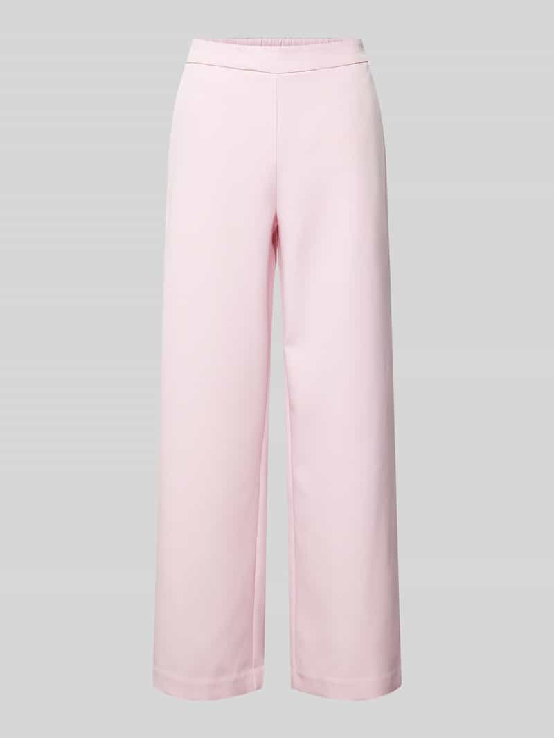 Pieces Loose fit pantalon met gedeeltelijk elastische tailleband model 'BOZZY'