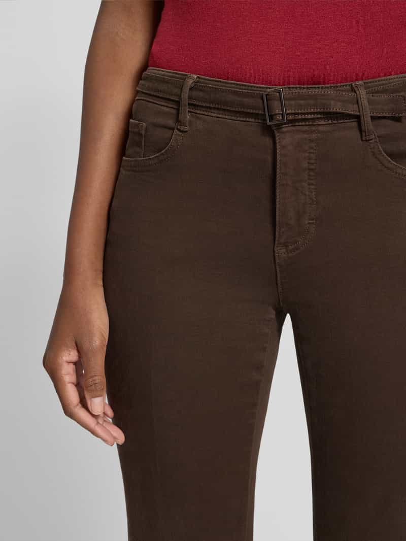 BRAX Flared fit jeans met riem model 'STYLE.MARY'