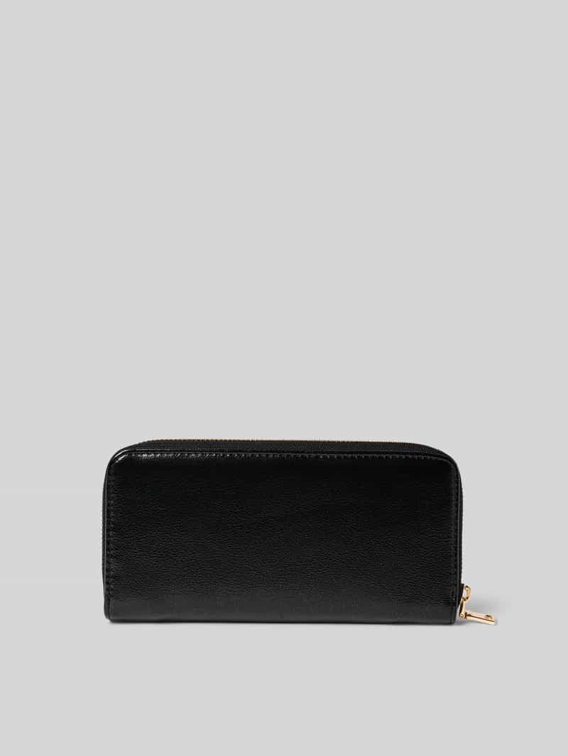 Seidenfelt Portemonnee in leerlook model 'Milla'