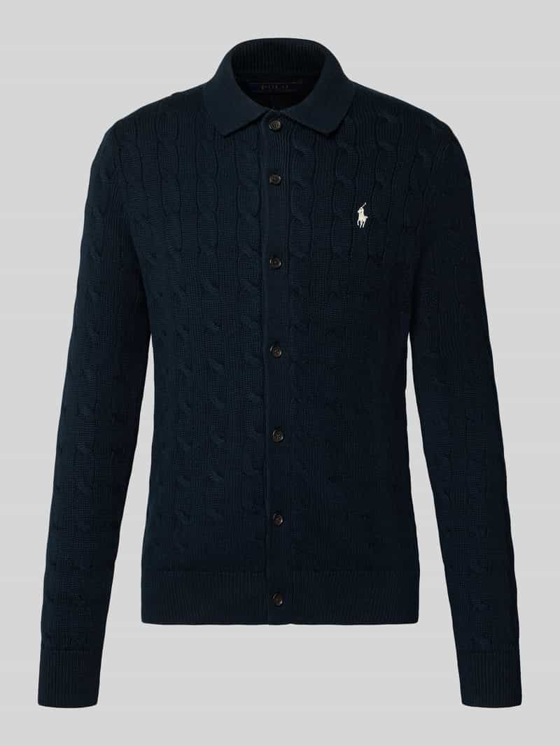 Polo Ralph Lauren Regular fit gebreid jack van puur katoen