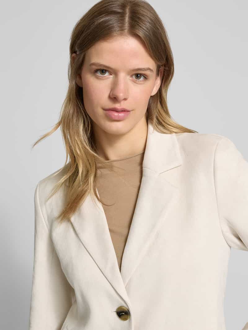 Only Regular fit lange jas met decoratieve knopen model 'DIANE'