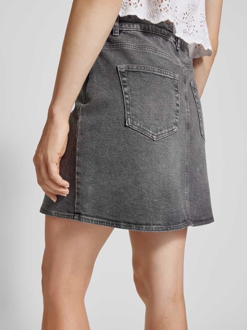 Vero Moda Jeansrok in A-lijn en wikkellook model 'BETTY'
