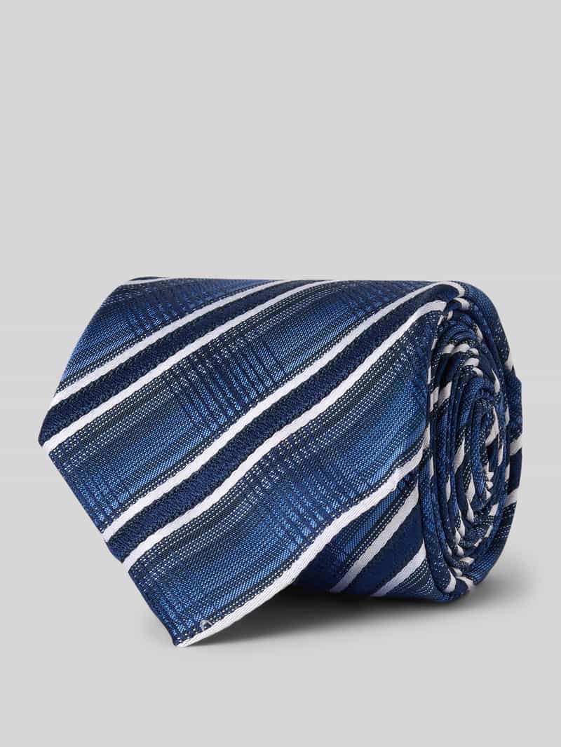 Monti Zijden stropdas met all-over print (7 cm)