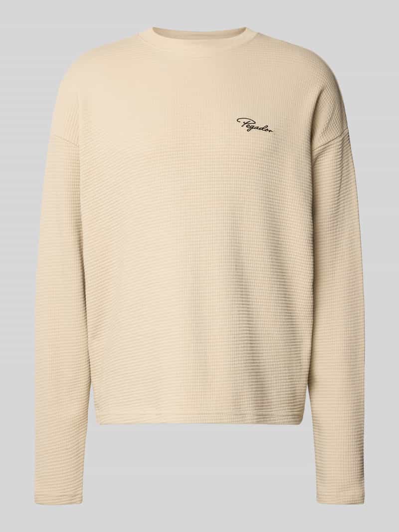 Pegador Oversized sweatshirt met structuurmotief