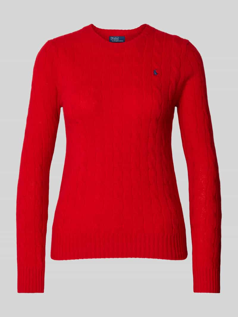 Polo Ralph Lauren Pullover met kabelpatroon, model 'JULIANNA'