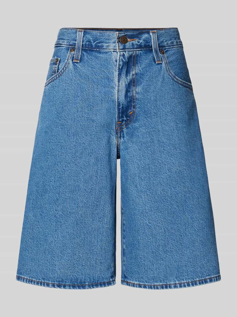 Levi's Korte baggy fit jeans met knoopsluiting