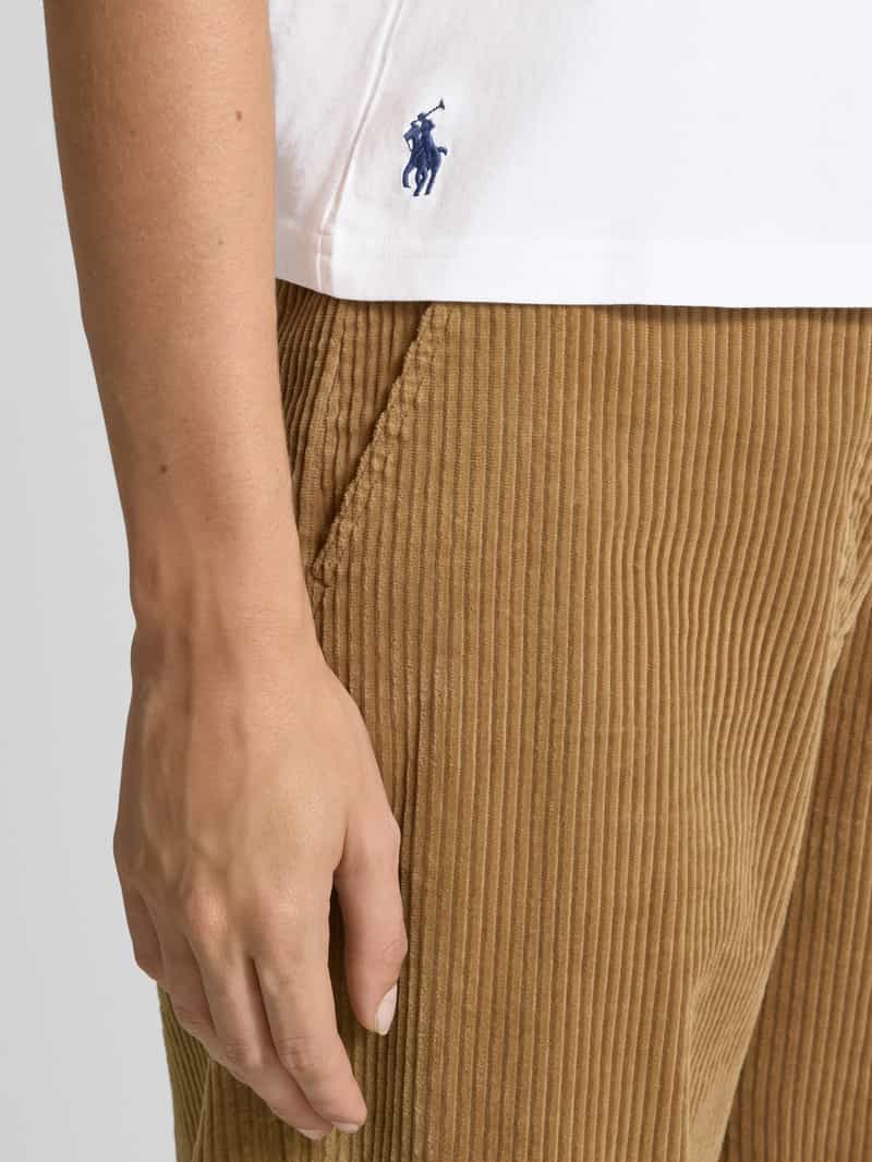 Polo Ralph Lauren T-shirt met logostitching en ronde hals