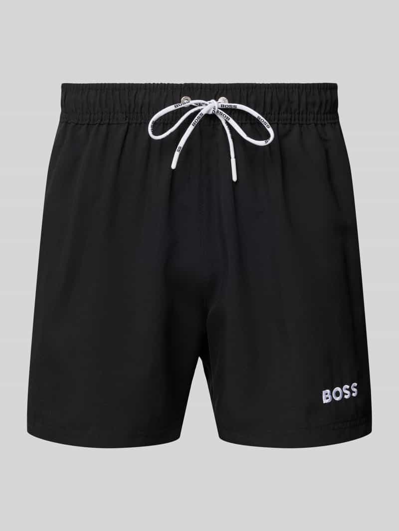 Boss Zwembroek met elastische band model 'Dogfish'