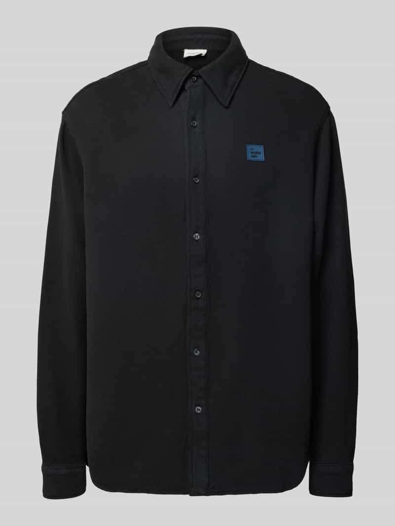 American vintage Regular fit vrijetijdsoverhemd met labelpatch model 'AFAZ'