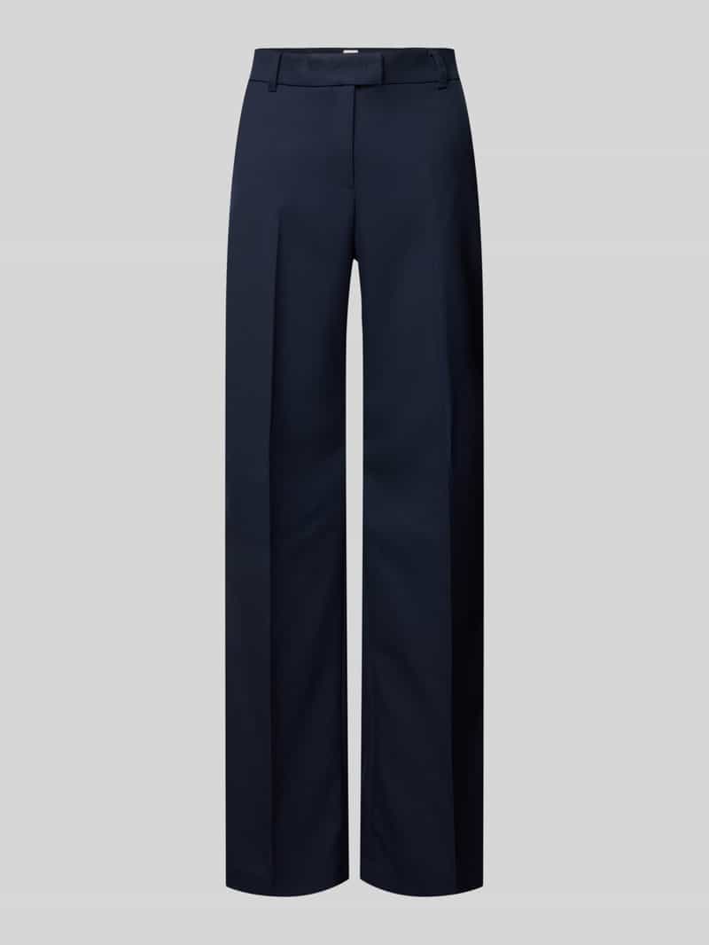 BRAX Straight fit stoffen broek met viscose model 'Maine'