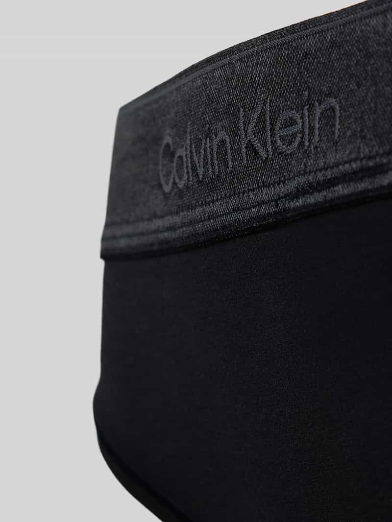 Calvin Klein Underwear String met elastische band en labeldetails