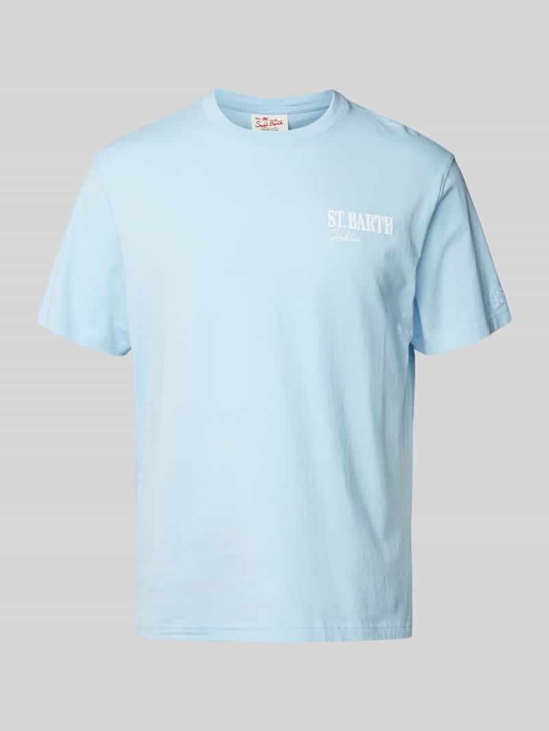 MC2 Saint Barth T-shirt met labelprint