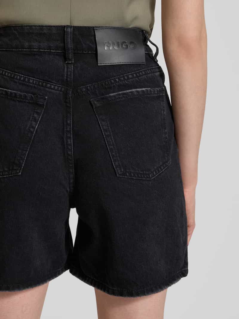 HUGO Regular fit korte jeans in 5-pocketmodel model 'Gelita'
