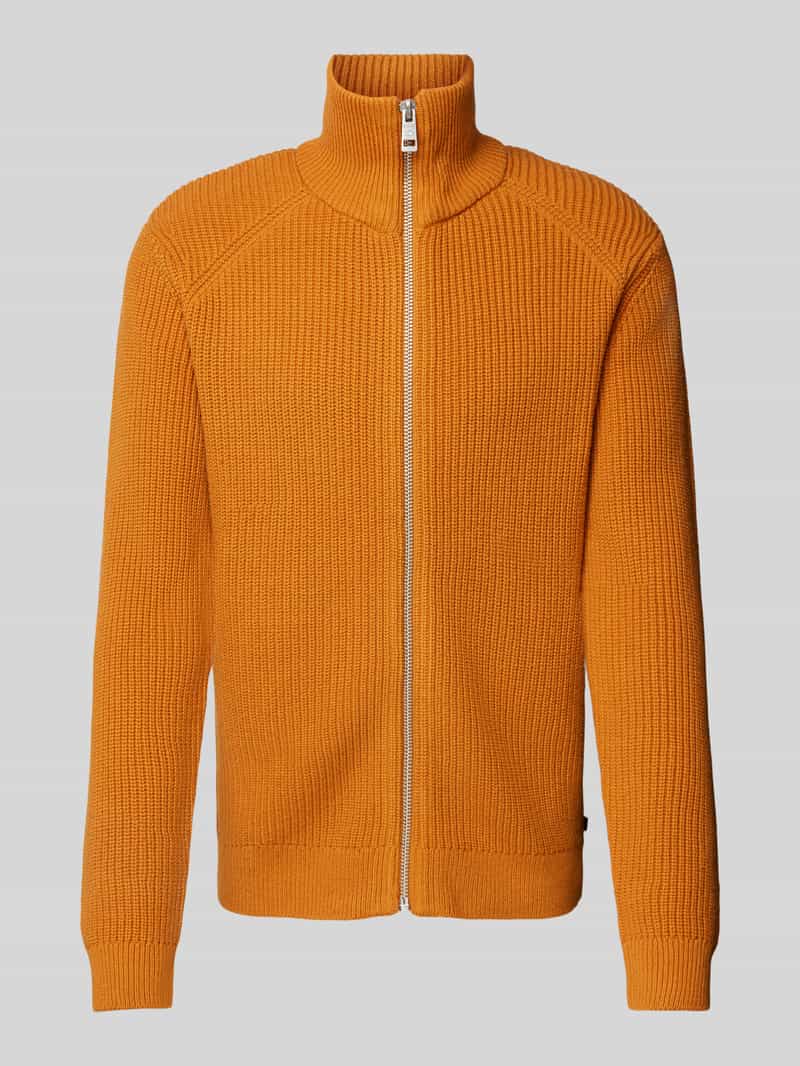 Tom Tailor Regular fit gebreid jack met katoen