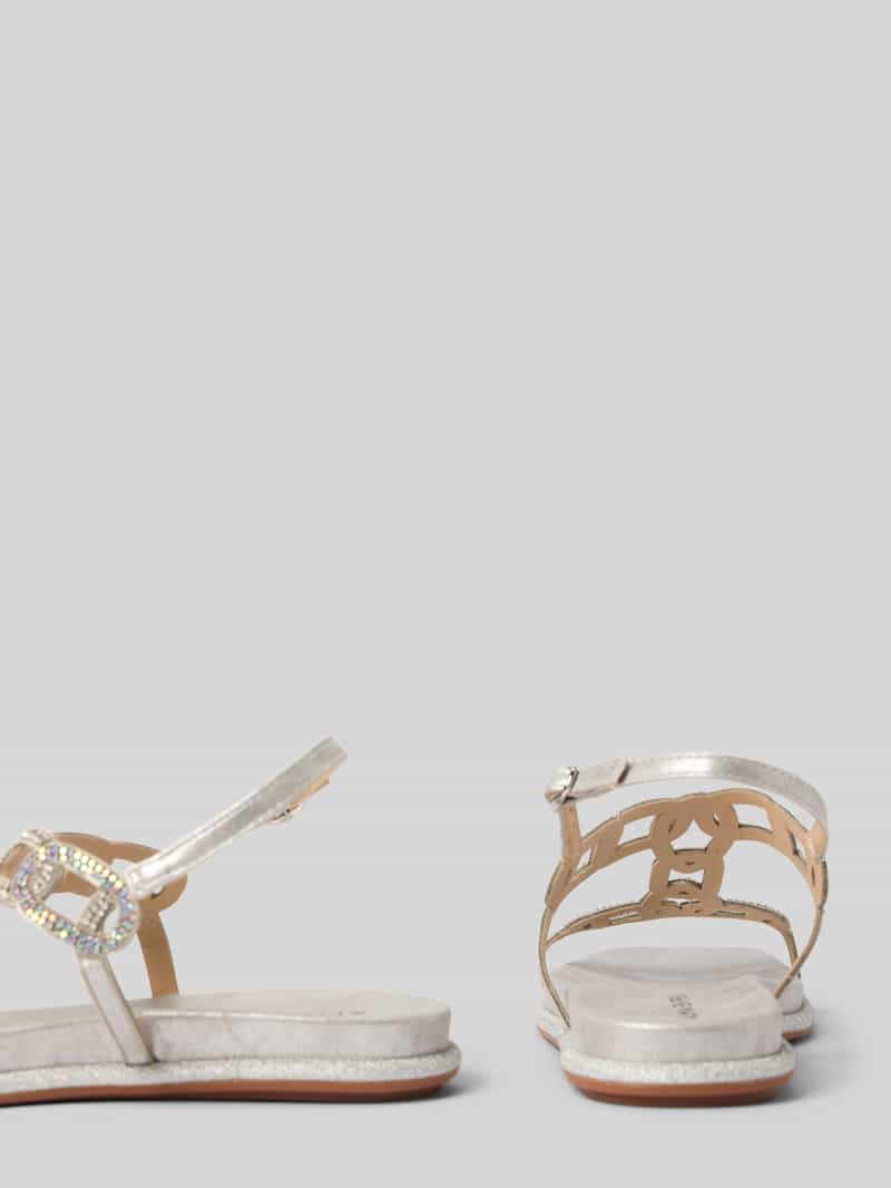 Alma en Pena Sandalen met strass-steentjes
