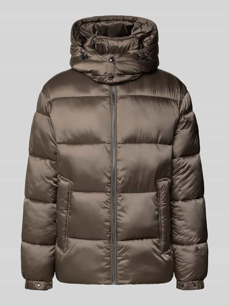 JOOP! COLLECTION Regular Fit gewatteerd jack met capuchonkraag