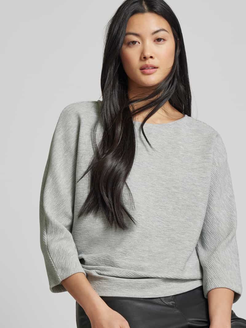Street One Sweatshirt met 3 4-mouwen