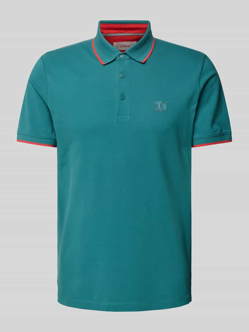 s.Oliver RED LABEL Poloshirt met labeldetail