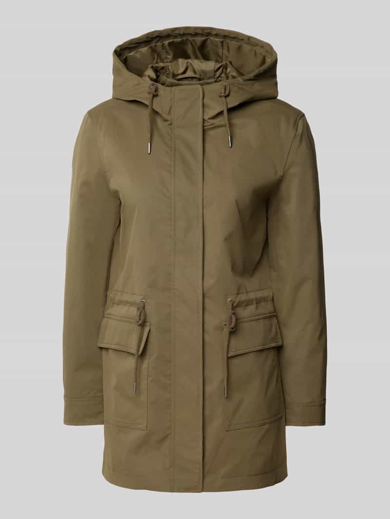 Only Shaped fit parka met koord model 'LOUISE'