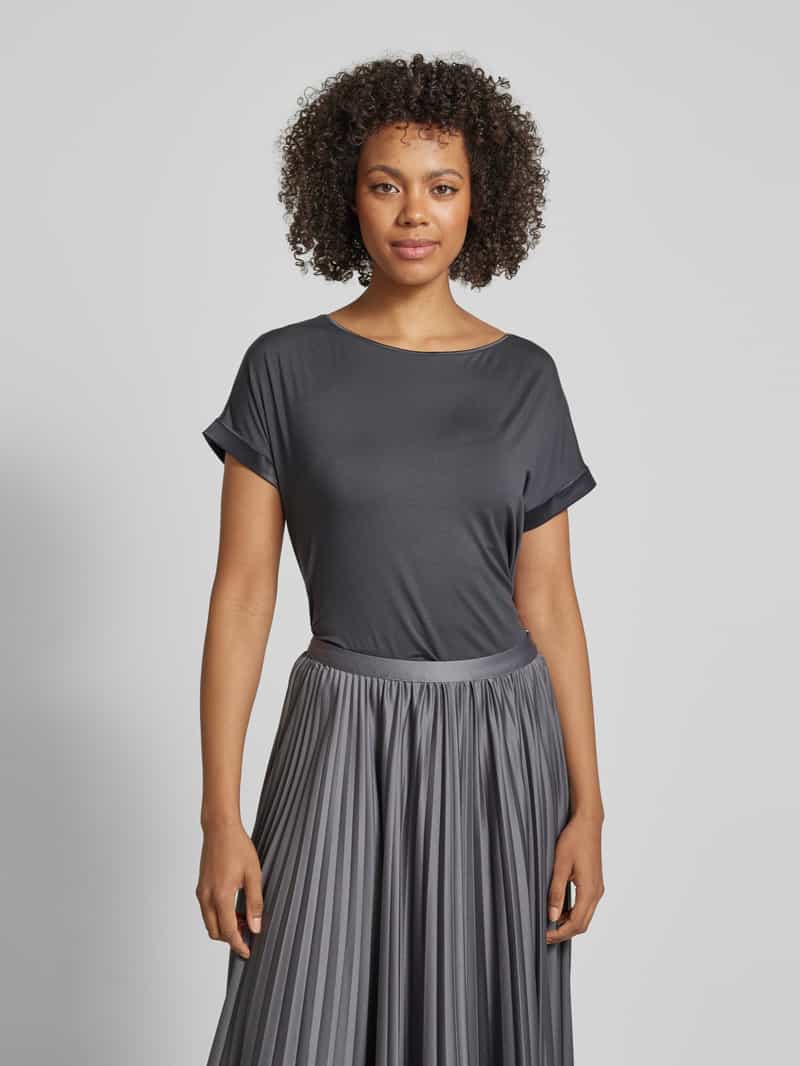 Mey T-shirt met boothals grijs, foto 4