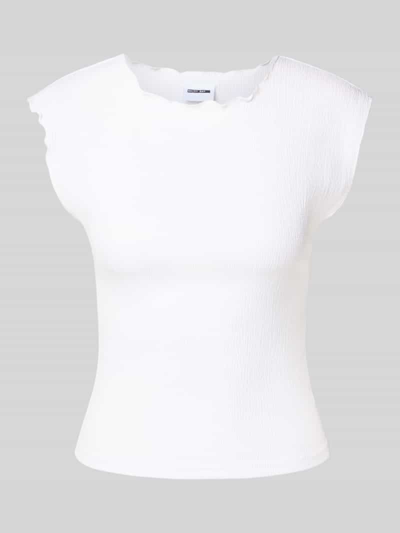 Noisy May T-shirt met ronde hals model 'ALEXIS'