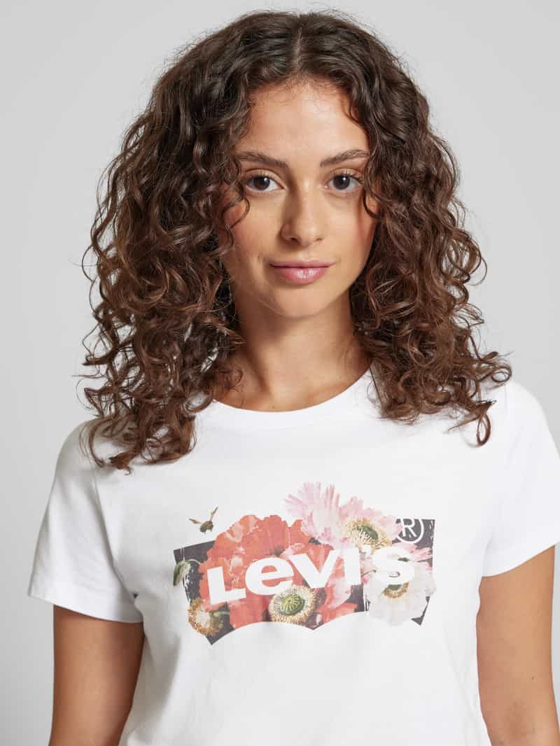Levi's T-shirt met ronde hals