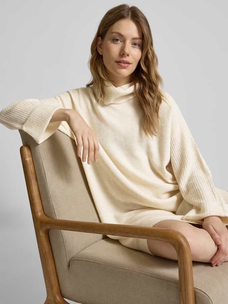 Vero Moda Knielange gebreide jurk met col model 'JUPITER'