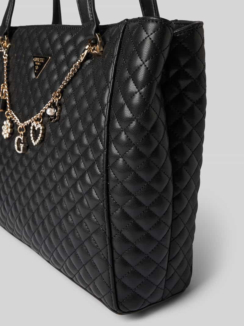Guess Handtas met doorgestikte naden model 'EVERLEE NOEL'
