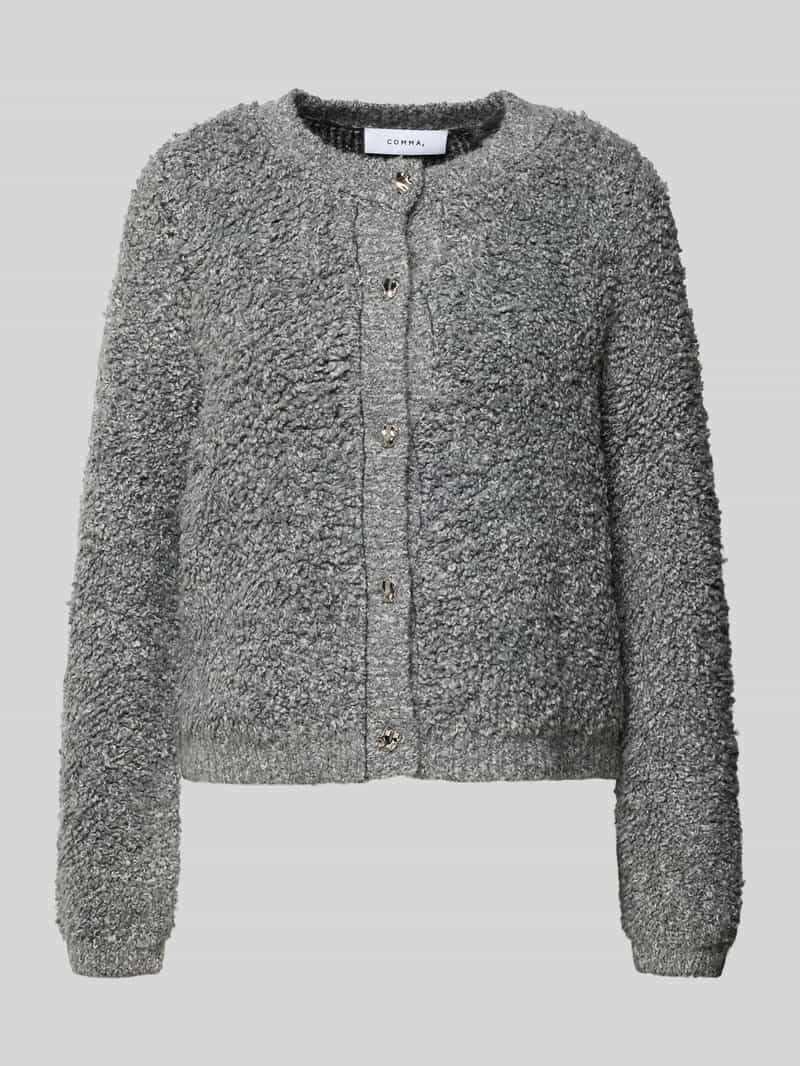 comma Vest met knoopsluiting