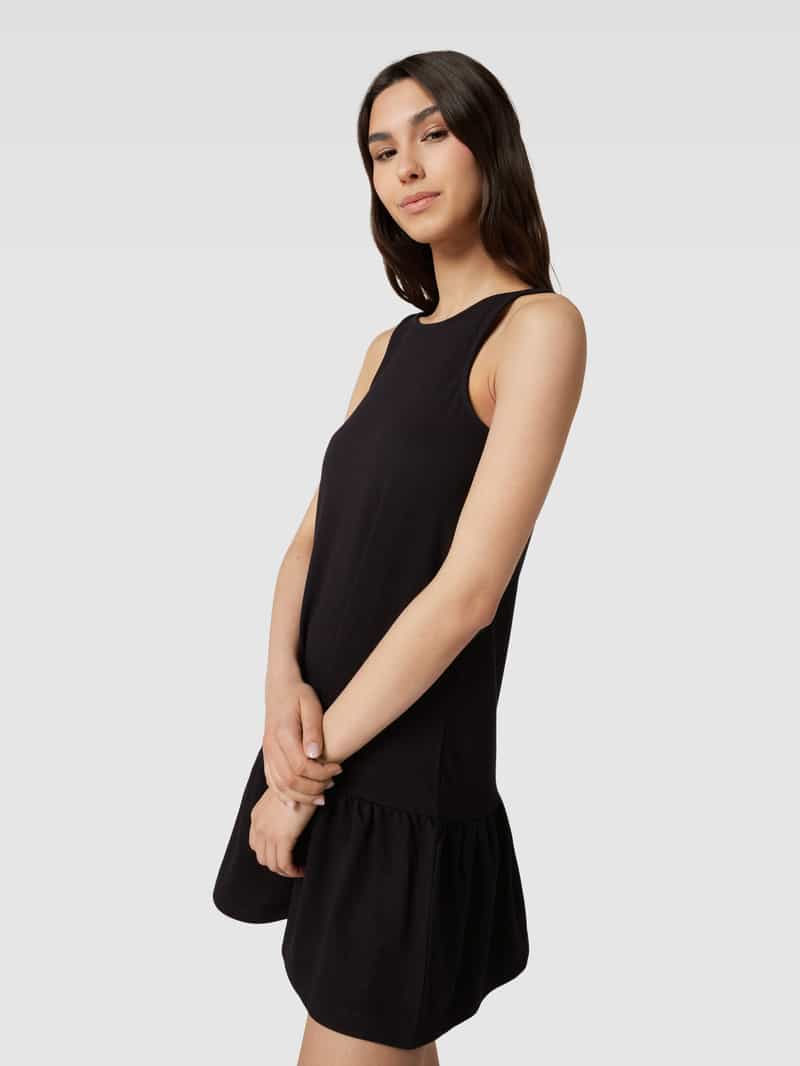 Only Mini-jurk met uitlopend rokdeel model 'LELA'