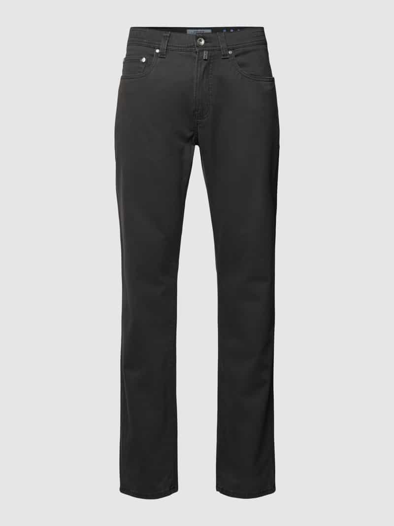 Pierre Cardin Slim fit broek met effen design