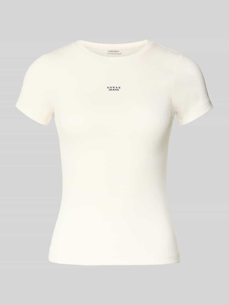 Guess Jeans T-shirt met labelstitching