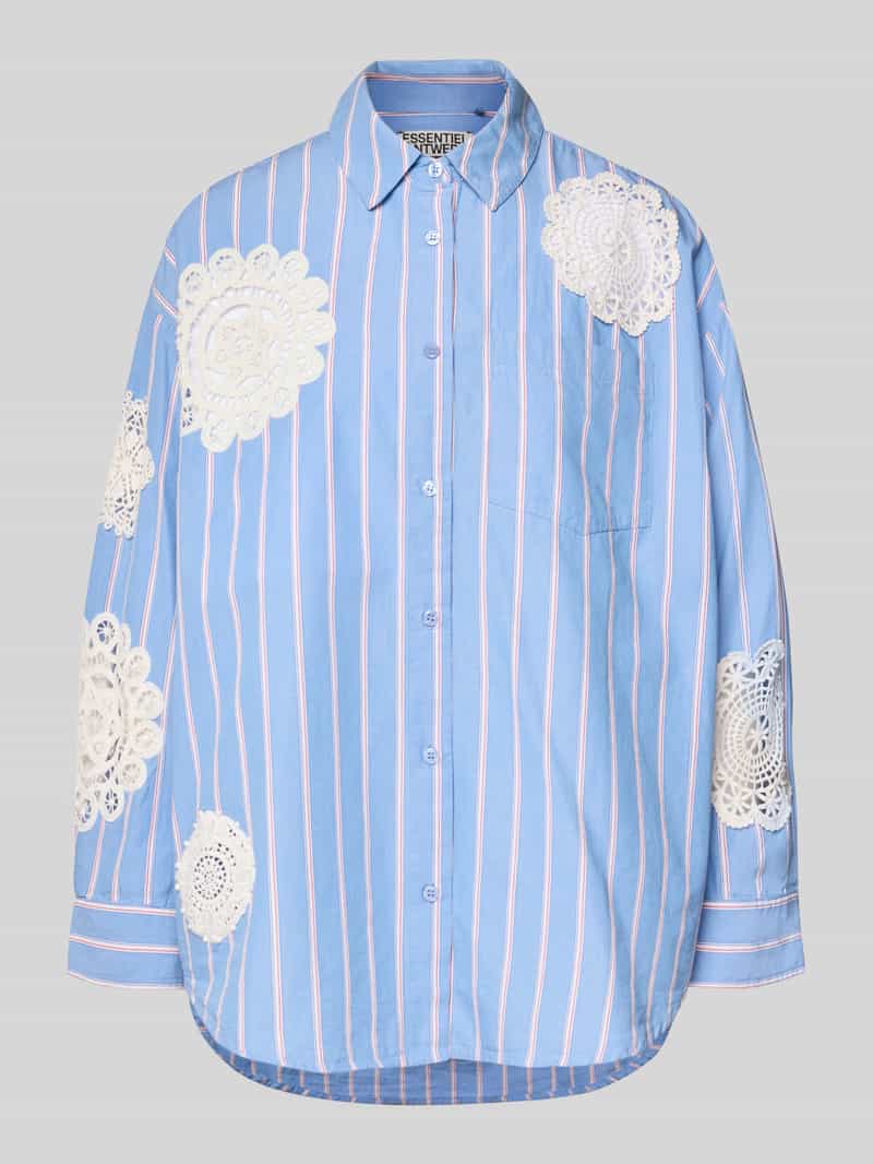 Essentiel Antwerp Relaxed fit overhemdblouse van puur katoen model 'IDENTICAL'
