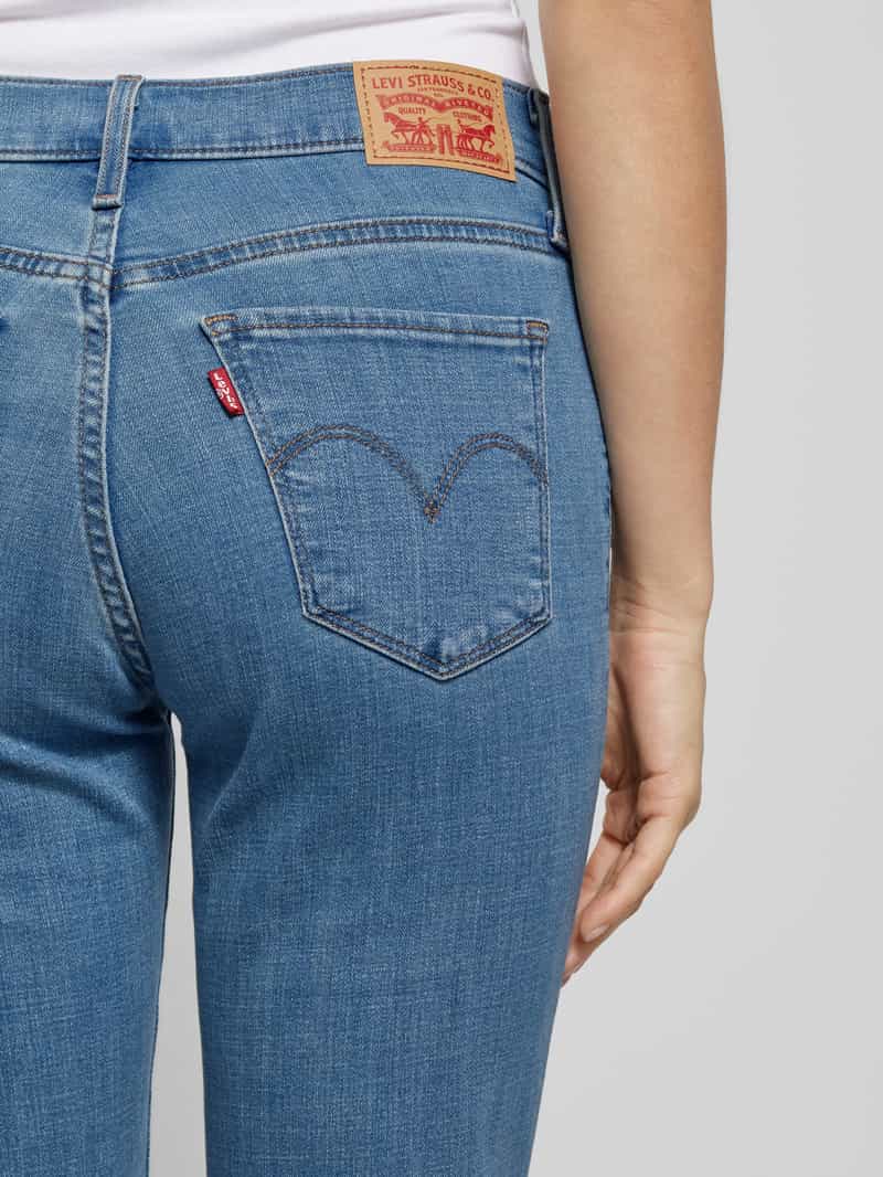 Levi's 300 Shaping skinny fit capri-jeans met riemlussen model '311™'