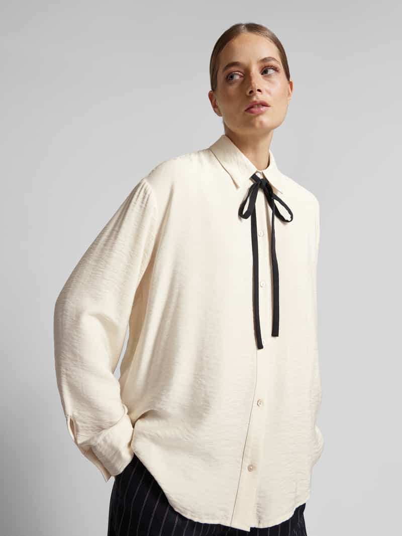 Jake*s Collection Regular fit overhemdblouse van viscosemix