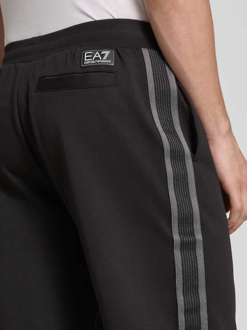 EA7 Emporio Armani Sweatbroek met elastische band