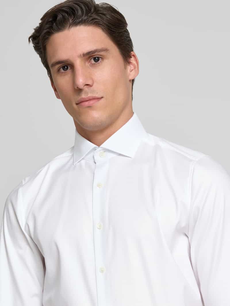 OLYMP Level Five Slim fit zakelijk overhemd met knoopsluiting