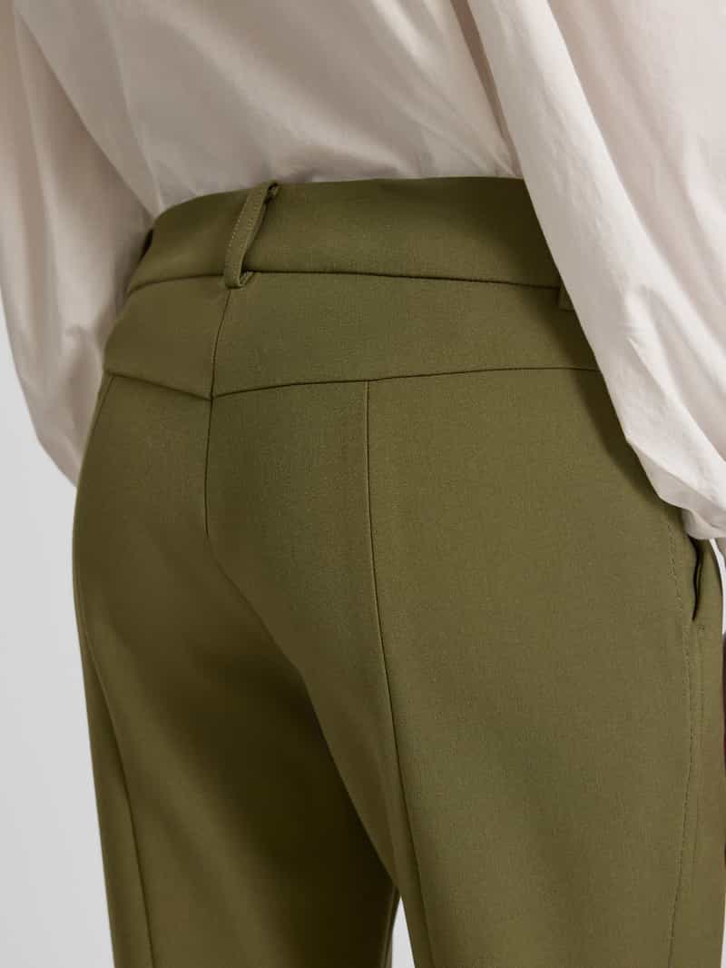 CAMBIO Stoffen broek met verkorte pasvorm model 'FARAH'
