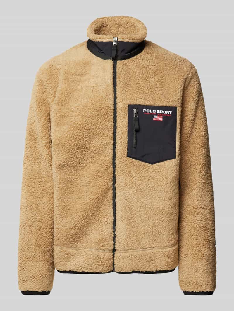Polo Sport Sweatjack van teddybont