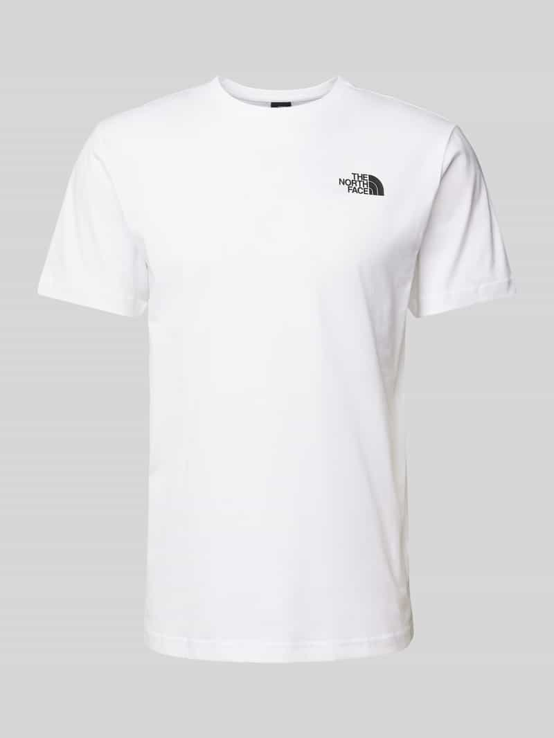 The North Face T-shirt met labelprint