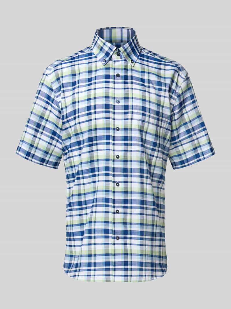 Eterna Modern fit zakelijk overhemd met 1 2-mouwen