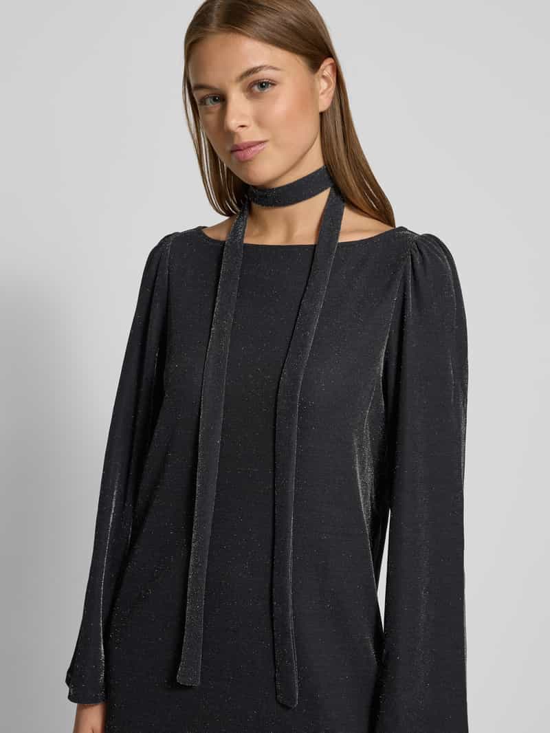 Vila Mini-jurk met boothals model 'ELEINAS'
