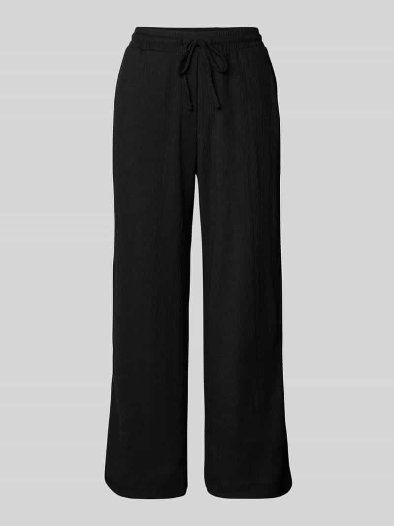 Opus Stoffen broek met elastische band model 'Mileni'